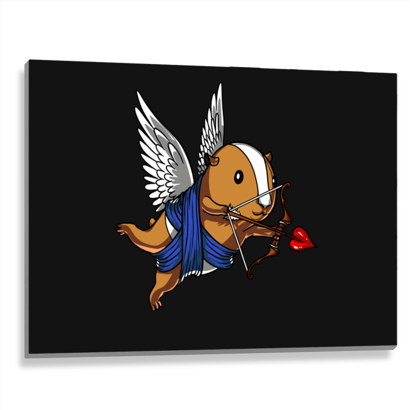 Guinea Pig Cupid Summer Metal Print Horizontal | Artistshot