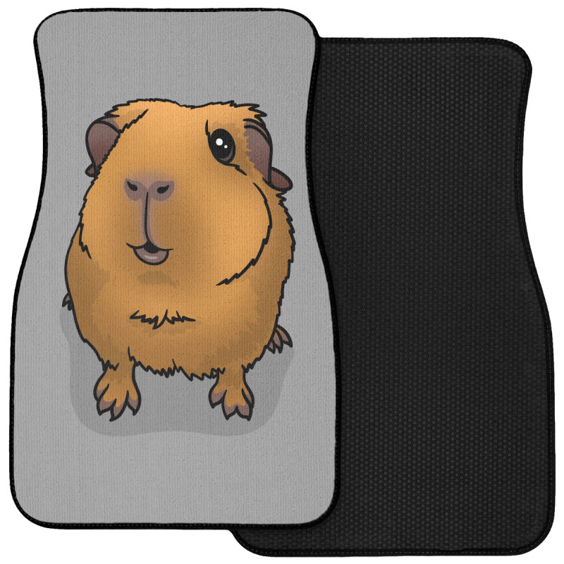 Saffron Gold Guinea Pig Hipster Front Car Mat | Artistshot