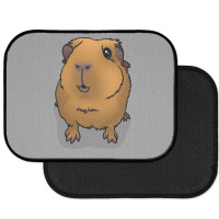 Saffron Gold Guinea Pig Hipster Rear Car Mat | Artistshot