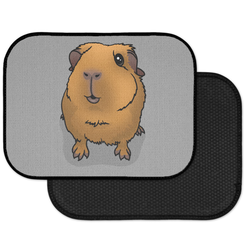 Saffron Gold Guinea Pig Hipster Rear Car Mat | Artistshot