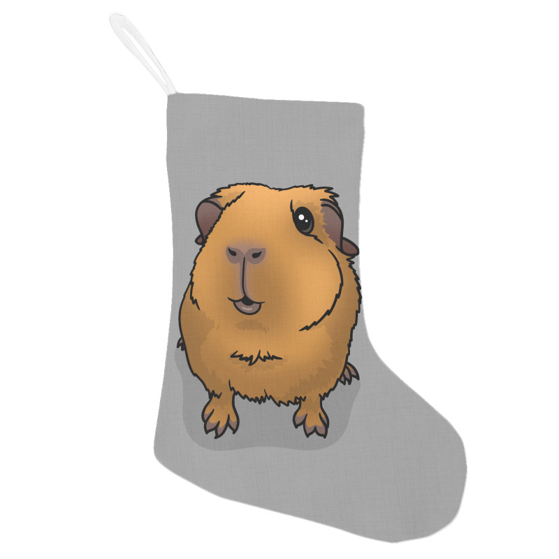 Saffron Gold Guinea Pig Hipster Holiday Stocking | Artistshot