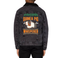 Guinea Pig Whisperer Nature Unisex Sherpa-lined Denim Jacket | Artistshot