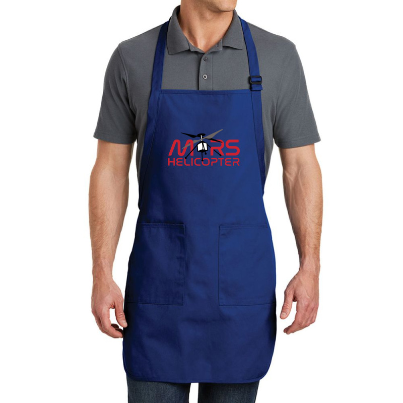 Mars Helicopter Ingenuity Retro Travel Full-length Apron | Artistshot