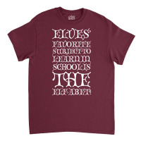 Elves Favorite Subject To Learn In School Is The E Classic T-shirt | Artistshot