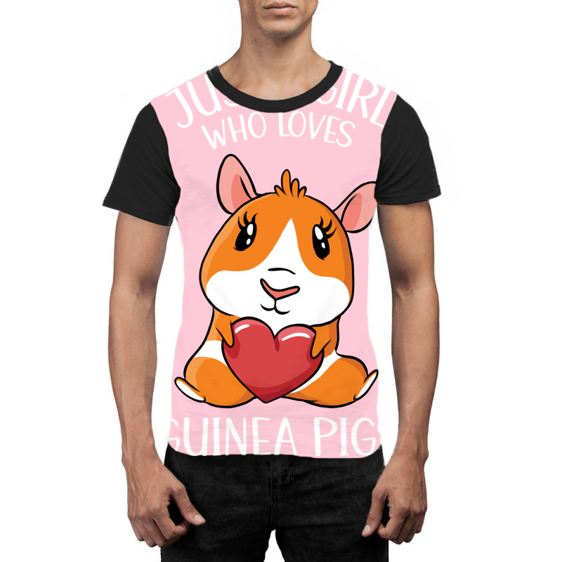 Just A Girl Who Loves Guinea Pigs Girl Graphic T-shirt | Artistshot