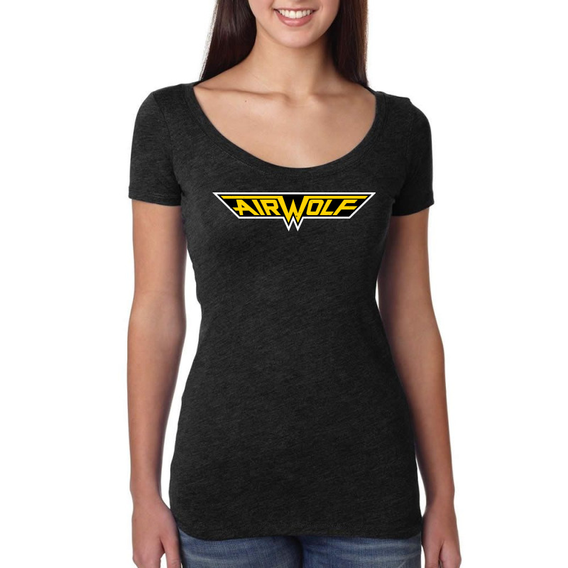 Airwolf Vhs  Funny Women's Triblend Scoop T-shirt by sajebdaraziw | Artistshot