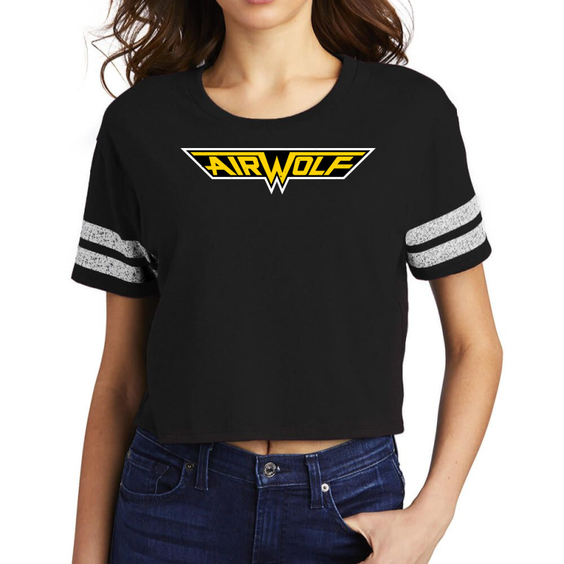 Airwolf Vhs  Funny Scorecard Crop Tee by sajebdaraziw | Artistshot