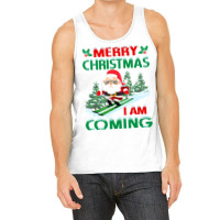 Merry Christmas Travel Yellow Tank Top | Artistshot