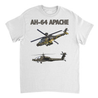 Ah64 Apache Helicopter Apache Helicopter Classic T-shirt | Artistshot