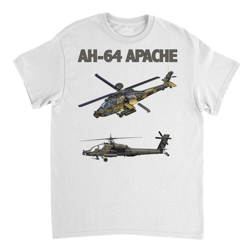 Ah64 Apache Helicopter Apache Helicopter Classic T-shirt by aylatkauicaz | Artistshot