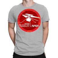 Mars Helicopter Ingenuity Silhouette Humor T-shirt | Artistshot