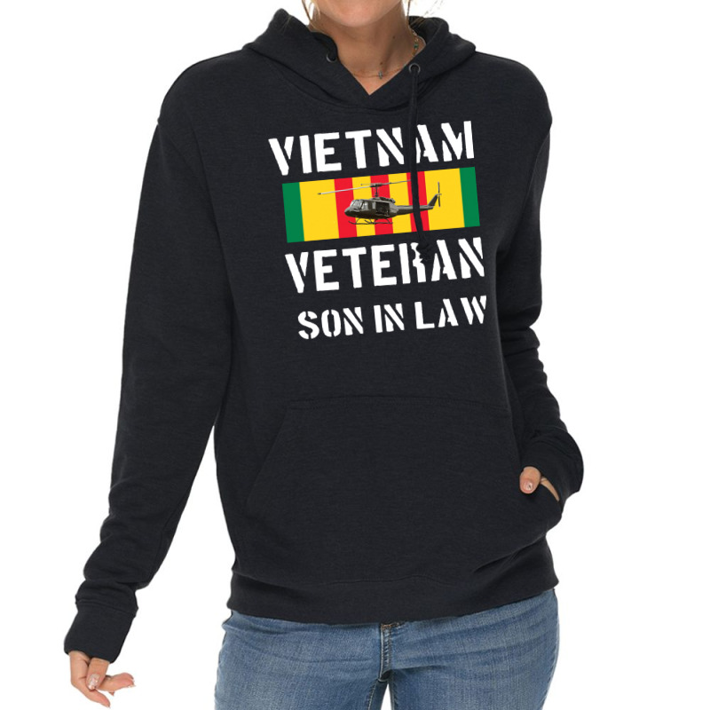 Vietnam Veteran Son In Law Funny Lightweight Hoodie by zwicklruhsanw | Artistshot