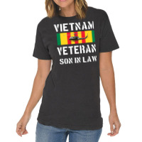 Vietnam Veteran Son In Law Funny Vintage T-shirt | Artistshot