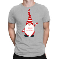 Happy Holidays Gnome Gift T-shirt | Artistshot