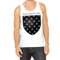 Tread Lightly Here House Footly Coat Of Arms Heral Tank Top | Artistshot