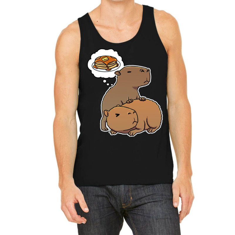 Capybara Hungry For Pancakes Trending Tank Top | Artistshot