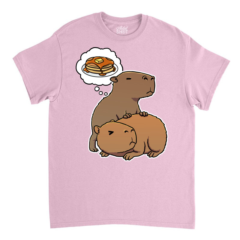 Capybara Hungry For Pancakes Trending Classic T-shirt | Artistshot