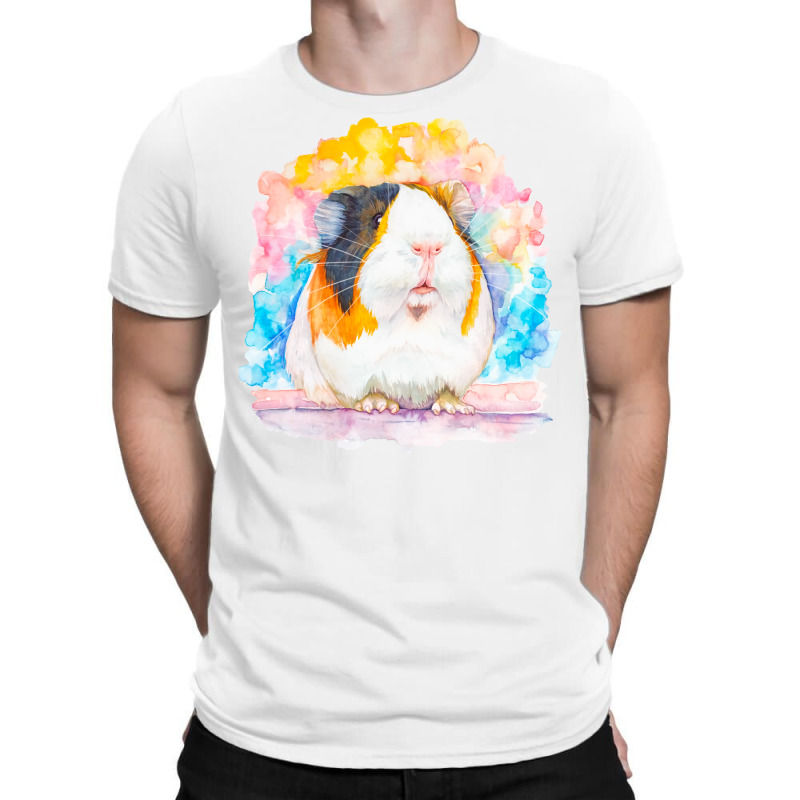 The Watercolor Guinea Pig Love T-shirt | Artistshot