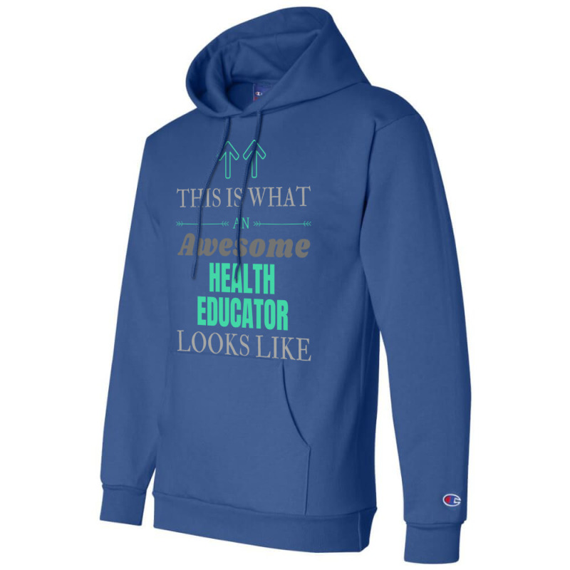 Health Educator Funny Summer Champion Hoodie | Artistshot