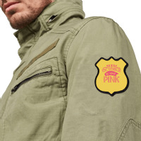 In October We Wear Pink Yellow Shield Patch | Artistshot