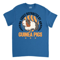 Easily Distracted By Guinea Pigs Pig Gift Classic T-shirt | Artistshot