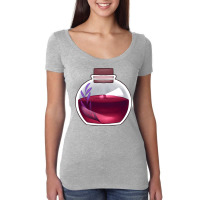 Health Potion Blue Women's Triblend Scoop T-shirt | Artistshot