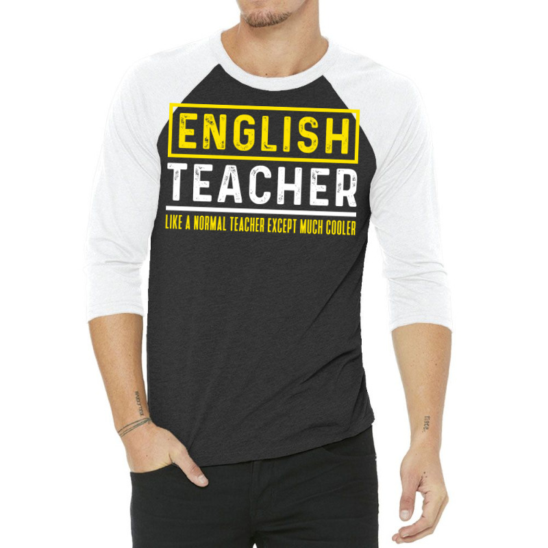 English Teacher Teacher Teaching Student Unicorn 8 3/4 Sleeve Shirt by oreilywendyo | Artistshot