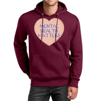 Mental Health Matters Heart Tumblr Unisex Hoodie | Artistshot