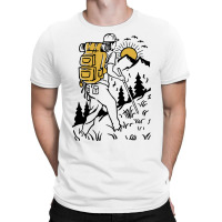 Walking Hiking Mountain Climbing Retro T-shirt | Artistshot