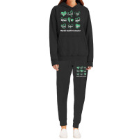 Mental Health Counselor Heart Nostalgia Hoodie & Jogger Set | Artistshot