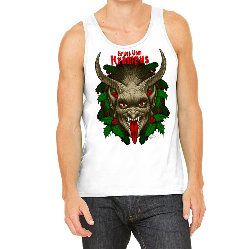 Gruss Vom Krampus 80s Tank Top | Artistshot