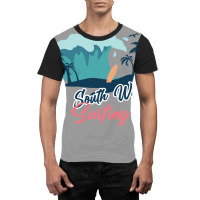 New South Wales Surfing 1 Graphic T-shirt | Artistshot