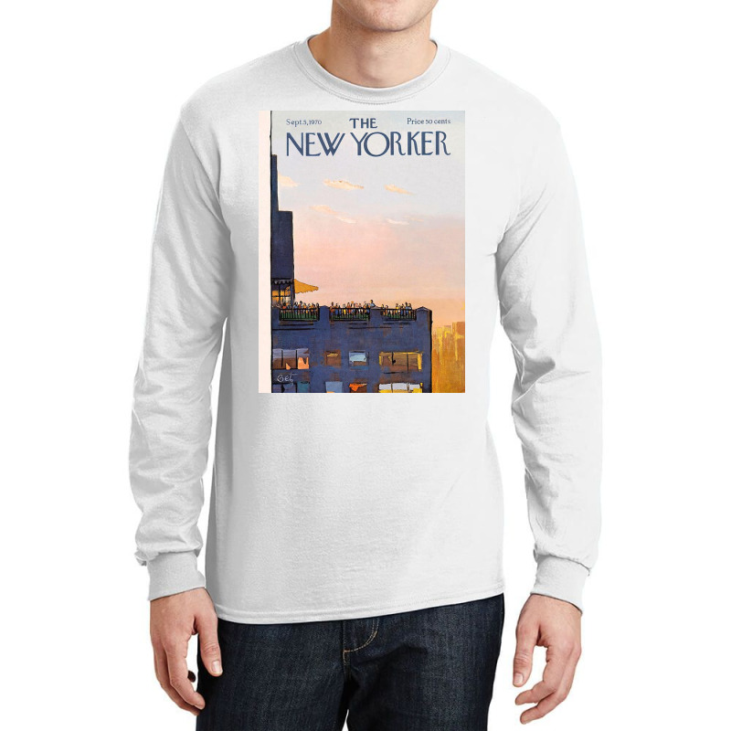 New Yorker September 5, 1970 Long Sleeve Shirts by jennysalisen | Artistshot