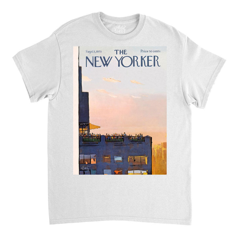 New Yorker September 5, 1970 Classic T-shirt by jennysalisen | Artistshot