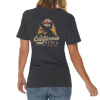 California Beach Surfing Paradise Vintage T-shirt | Artistshot