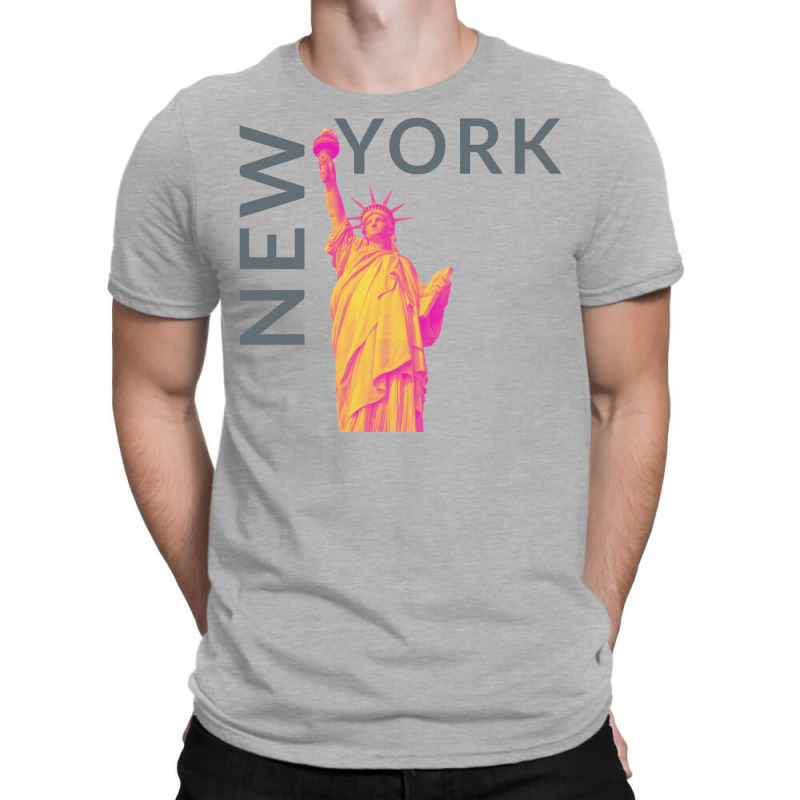 New York City   New York   Usa   Liberty Statue Of T-shirt | Artistshot