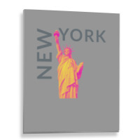 New York City   New York   Usa   Liberty Statue Of Metal Print Vertical | Artistshot