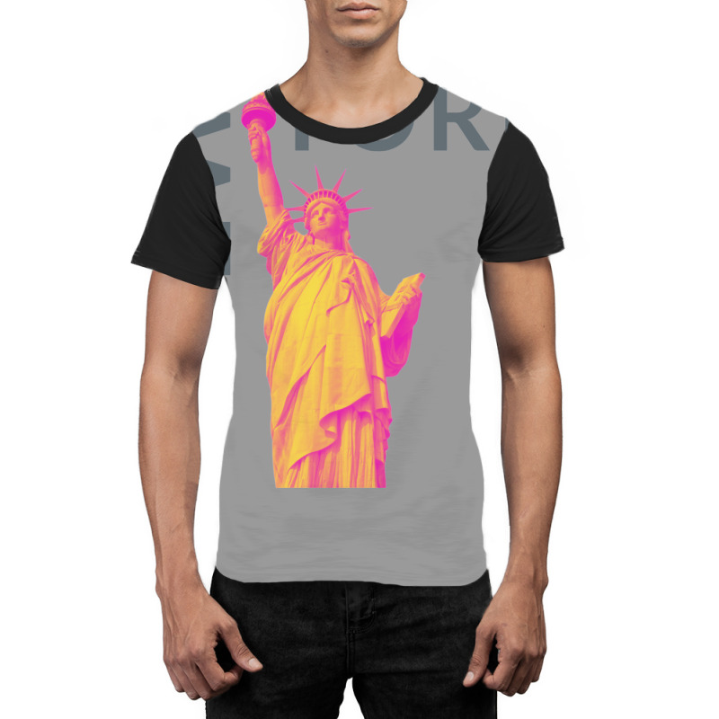 New York City   New York   Usa   Liberty Statue Of Graphic T-shirt | Artistshot