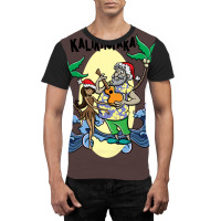 Mele Kalikimaka Haka Dance Maori Christmas Hawaii Graphic T-shirt | Artistshot