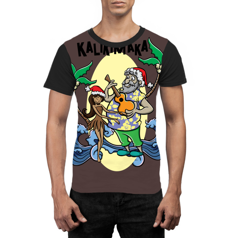 Mele Kalikimaka Haka Dance Maori Christmas Hawaii Graphic T-shirt | Artistshot