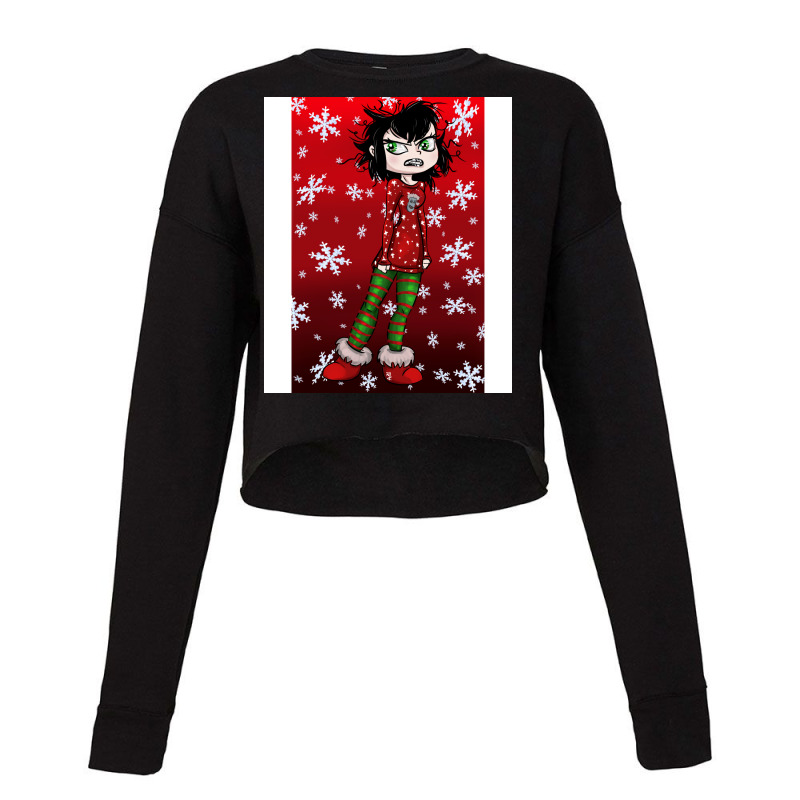 Hotel Transylvania Holidays Tumblr Cropped Sweater by lefdalrumazon | Artistshot