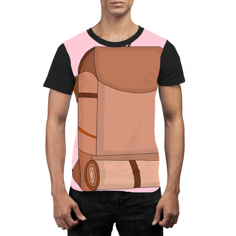 Camping Bag 70s Graphic T-shirt | Artistshot