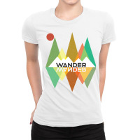 Hiking Wander Trending Ladies Fitted T-shirt | Artistshot