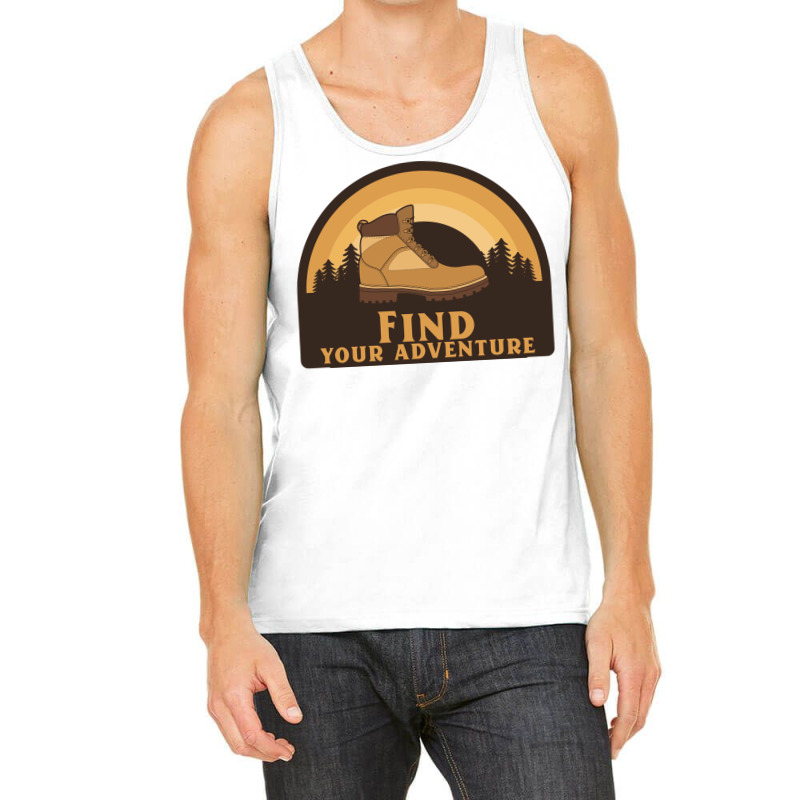 Find Your Adventure Hiking Boy Tank Top | Artistshot