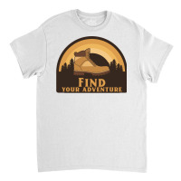 Find Your Adventure Hiking Boy Classic T-shirt | Artistshot