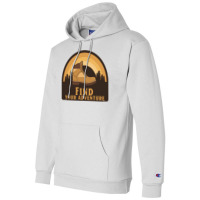 Find Your Adventure Hiking Boy Champion Hoodie | Artistshot