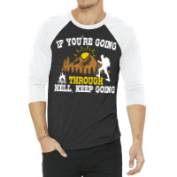 Outdoor Nature Hiking Quote Gift  Gift Yellow 3/4 Sleeve Shirt | Artistshot