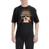 Papillon Detective Papillon Dog Lover 107 Youth Tee | Artistshot