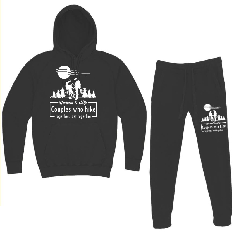 Husband Wife Hiking Gift Love Hoodie & Jogger Set | Artistshot