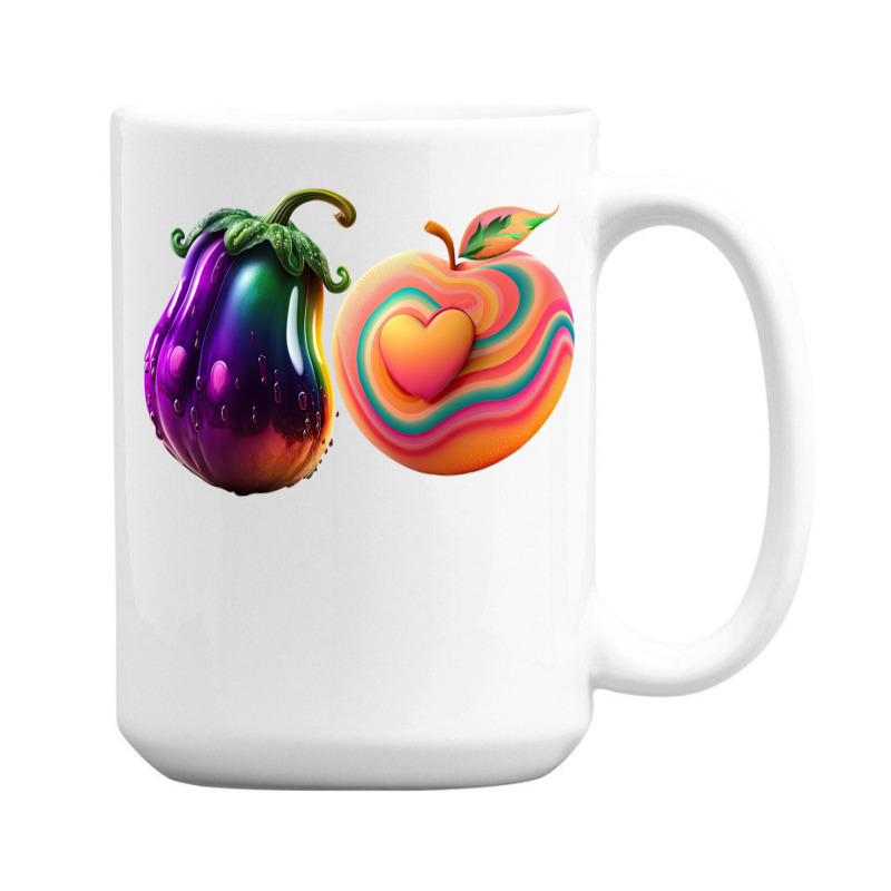 Get Your Daily Fruit And Vedge V1 No Text Boy 15 Oz Coffee Mug | Artistshot